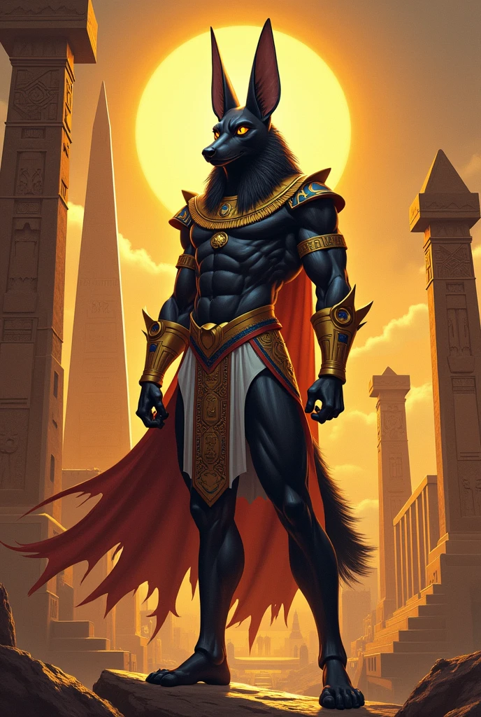 Anubis - God of death and the protector of the dead in Egyptian mythology