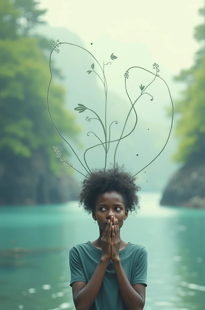 Can you help me design a beautiful slide about stress?