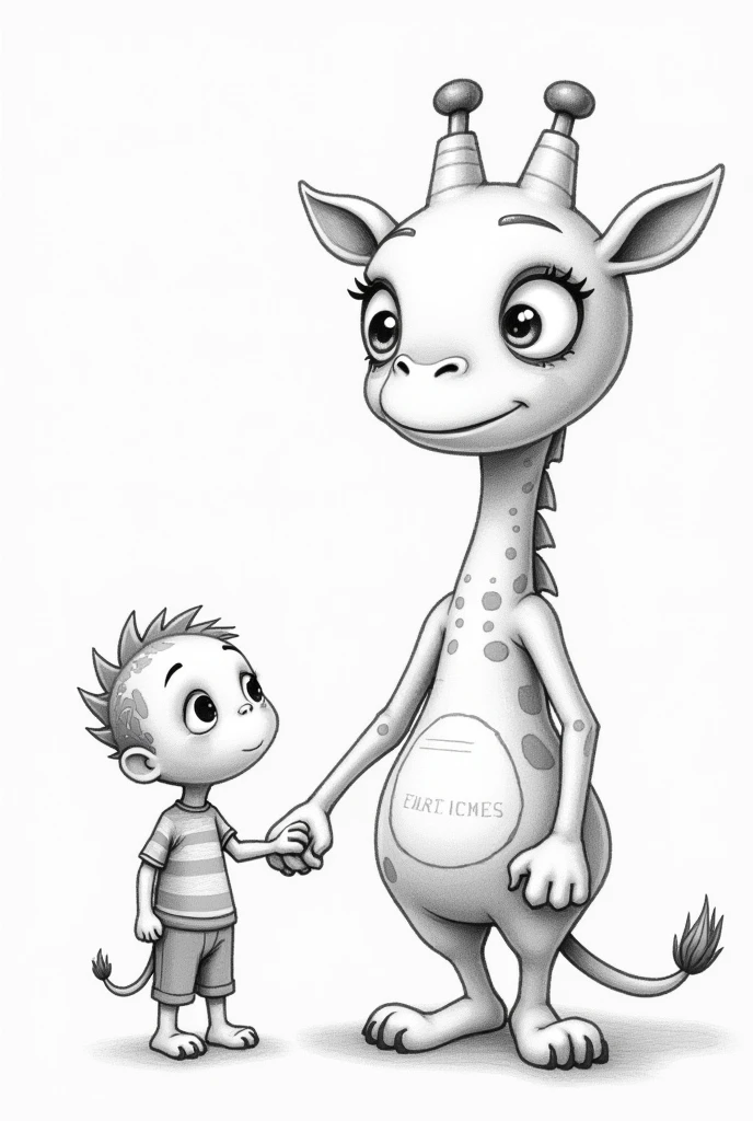 Gir and boy had sex. Use pencil art.