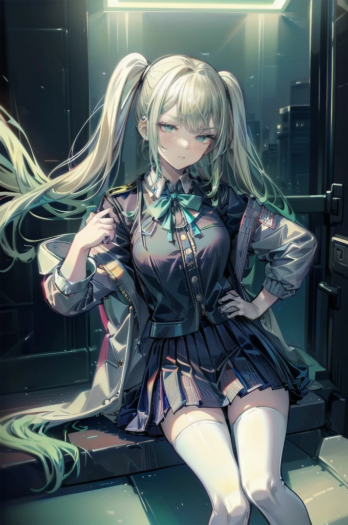 (Highest quality,4K,High resolution,masterpiece:1.2),Very detailed,Realistic:1.37,とてもbeautiful girl,Very cute blazer uniform,Wearing white stockings,Blonde,Blonde Hair,Long twin tails,Watching the audience,high school、Dilapidated school building、I'm in the classroom、Inside a dilapidated classroom、Very dirty classroom、,Red color scheme,Ominous atmosphere,Eye-catching,Storytelling,anatomy,Anime Style,Concept Art,beautiful細部までこだわった顔と (((Red eyes ))),A terrifying ritual ,Satanic Ritual,Premature death,inappropriate behavior,クレイジーなsmile,Scythe Face,beautiful girl、Girl Monster, beautiful, Delicate facial features, Sharp Fangs, Pale skin, Gloomy atmosphere, one person's, Please open your mouth wide, Open your mouth and baring your teeth,Sharp teeth like a beast, Wide lips, very wide mouth, Vermilion cheeks, ,(Blood splatter:1.2),Scary smile, smile,High School Design, Twisted smile、頭からのBleeding,、Blood splatter、,(Bleeding:1.2), ((流れるようなBlonde)), Female curves, Perfect hands, Perfect anime face, (A long-sleeved, very cute sailor uniform)), Are standing, ((邪悪なsmile)), ,(Blood splatter:1.4), Steam circulates, ,Anime school design, Twisted smile、Bloody、 A dilapidated high school、Abandoned house、,Absurd, High resolution、Spooky Girl、(クレイジーなsmile:1.8)、(Blood dripping from hands:1.3)、 anime-style characters as the main characters、