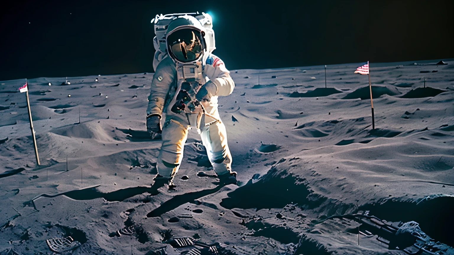 Lunar Surface,astronaut,