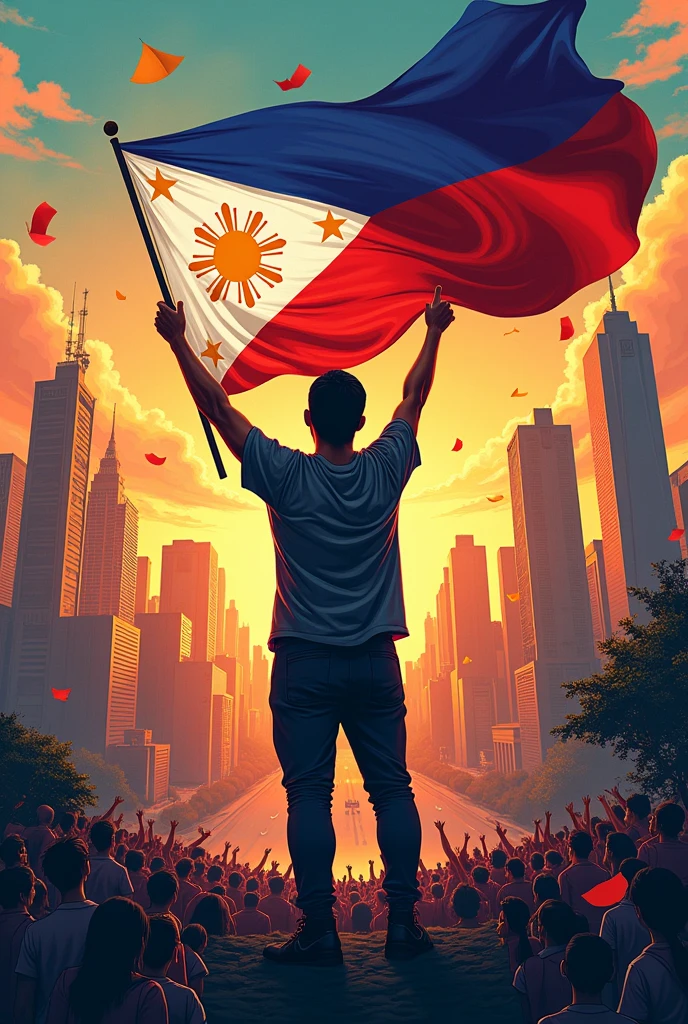 poster about Wikang Filipino: Wikang Mapagpalaya