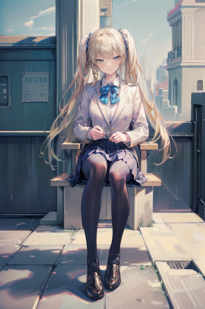 (Highest quality,4K,High resolution,masterpiece:1.2),Very detailed,Realistic:1.37,とてもbeautiful girl,Very cute blazer uniform,Wearing white stockings,Blonde,Blonde Hair,Long twin tails,Watching the audience,high school、Dilapidated school building、I&#39;m in the classroom、Inside a dilapidated classroom、Very dirty classroom、,Red color scheme,Ominous atmosphere,Eye-catching,Storytelling,anatomy,Anime Style,Concept Art,beautiful細部までこだわった顔と (((Red eyes ))),A terrifying ritual ,Satanic Ritual,Premature death,inappropriate behavior,クレイジーなsmile,Scythe Face,beautiful girl、Girl Monster, beautiful, Delicate facial features, Sharp Fangs, Pale skin, Gloomy atmosphere, one person&#39;s, Please open your mouth wide, Open your mouth and baring your teeth,Sharp teeth like a beast, Wide lips, very wide mouth, Vermilion cheeks, ,(Blood splatter:1.2),Scary smile, smile,High School Design, Twisted smile、頭からのBleeding,、Blood splatter、,(Bleeding:1.2), ((流れるようなBlonde)), Female curves, Perfect hands, Perfect anime face, (A long-sleeved, very cute sailor uniform)), Are standing, ((邪悪なsmile)), ,(Blood splatter:1.4), Steam circulates, ,Anime school design, Twisted smile、Bloody、 A dilapidated high school、Abandoned house、,Absurd, High resolution、Spooky Girl、(クレイジーなsmile:1.8)、(Blood dripping from hands:1.3)、 anime-style characters as the main characters、
