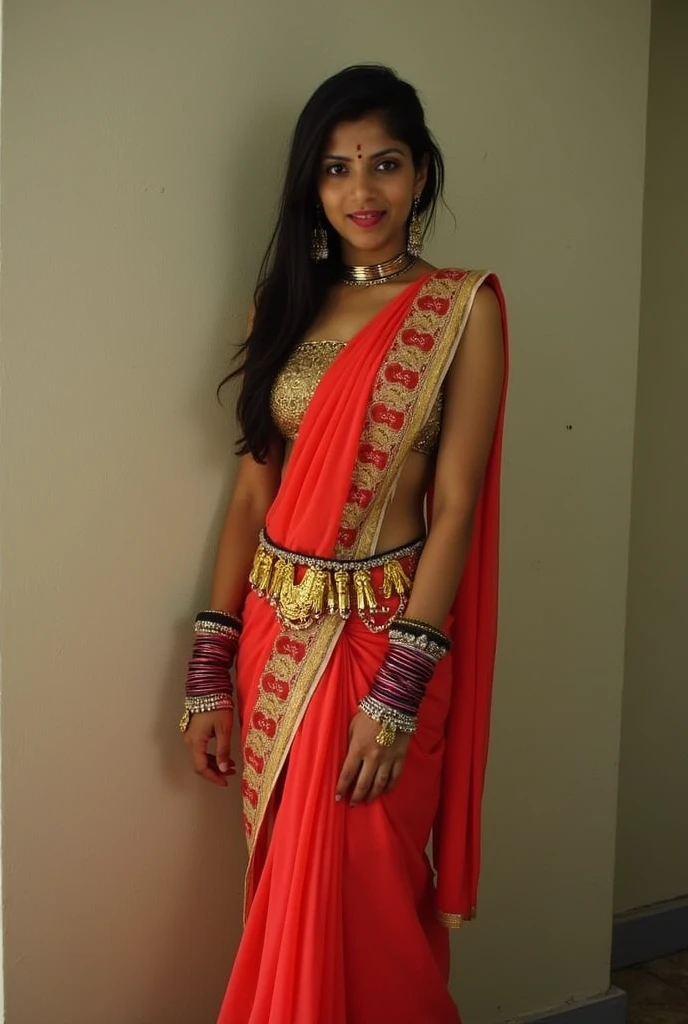 Indian Bhabhi saree naked nude