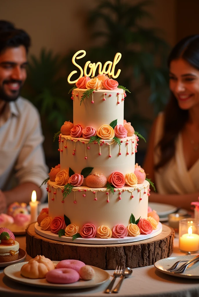Sonal Bhabhai birthday Cake