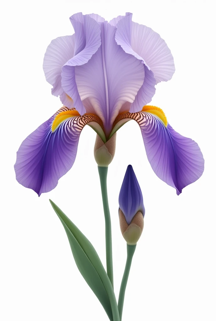iris flower logo