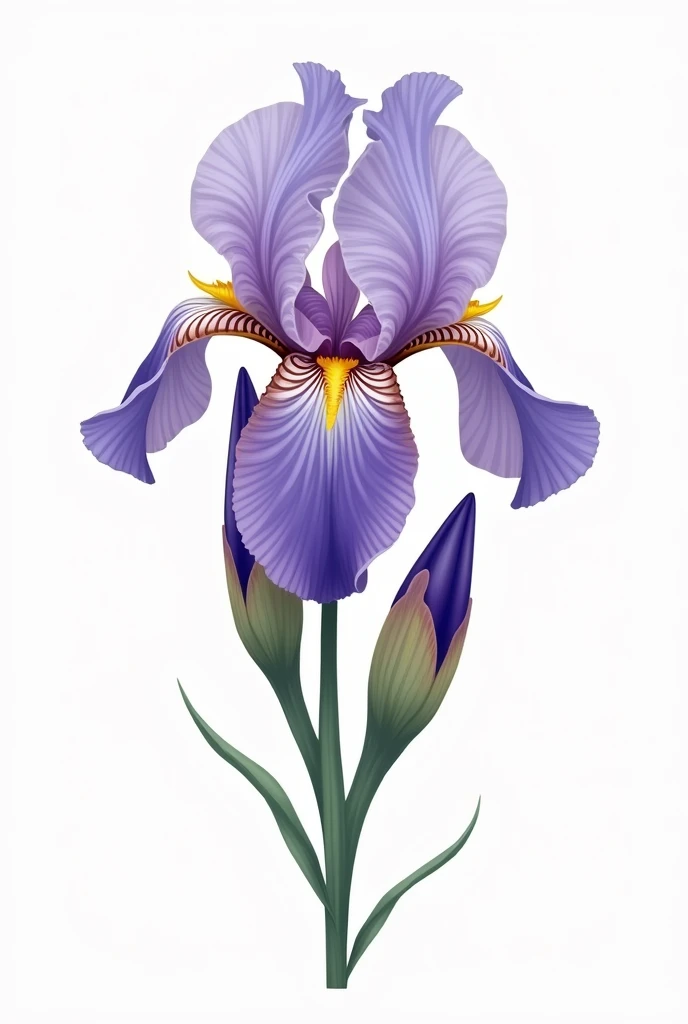 iris flower logo