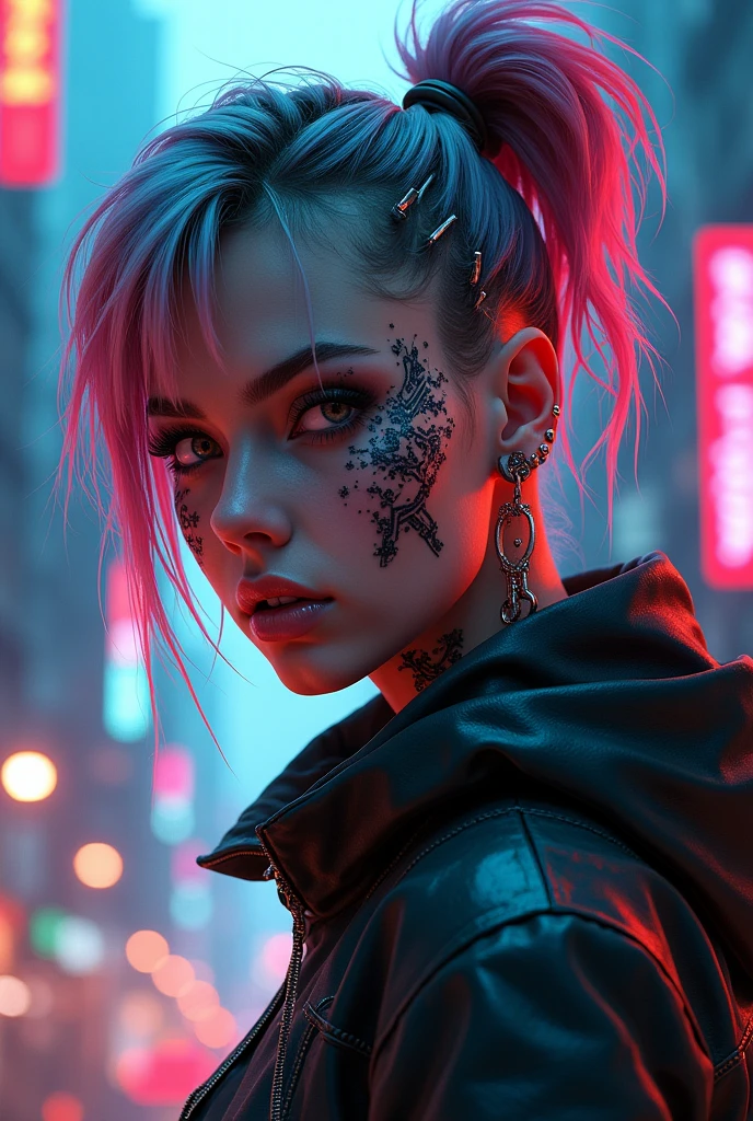 cyberpunk girl