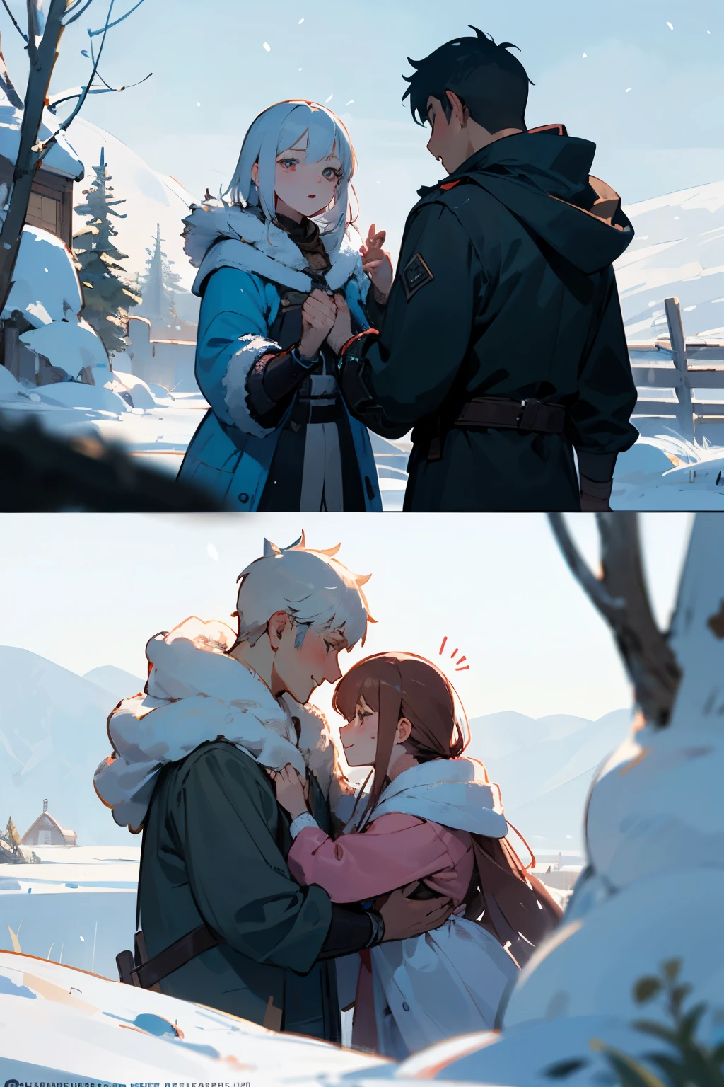 Elara’s bravery and curiosity had not only uncovered a hidden truth but had also ushered in a new beginning for Frosthaven. As the days grew warmer and the village began to thrive once more, Elara and Magnus knew that their lives had changed forever. The winter had left its mark, but it had also taught them the true power of hope, courage, and the unbreakable bond between father and daughter.