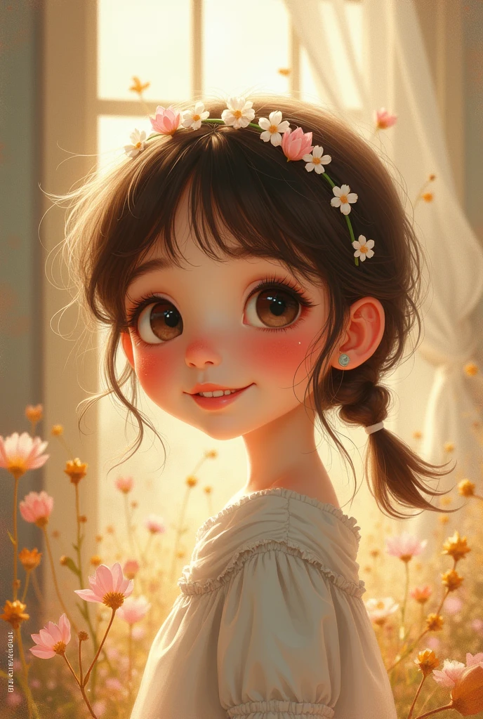 Cute young girl