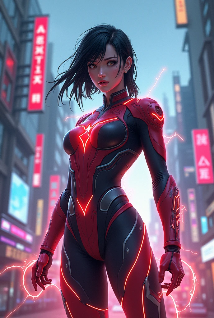 Japanese superheroine