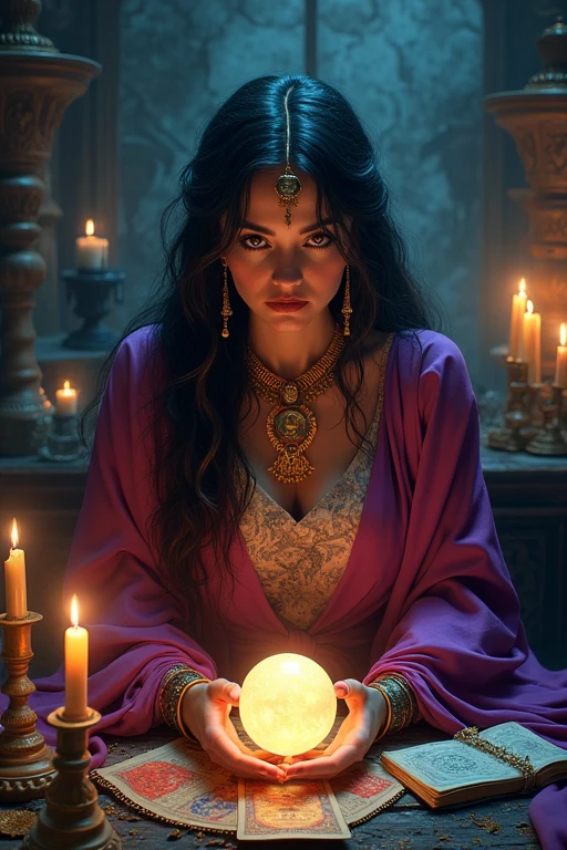 Fortune teller beauty