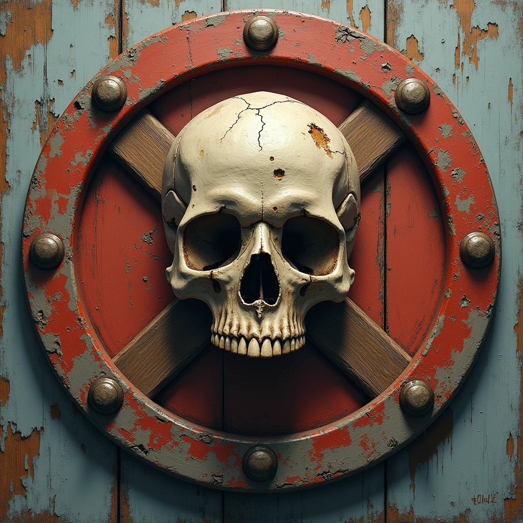 The mark of a noisy pirate crew