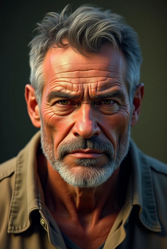 A man, 40 years old, extra realistic, real tone, real color