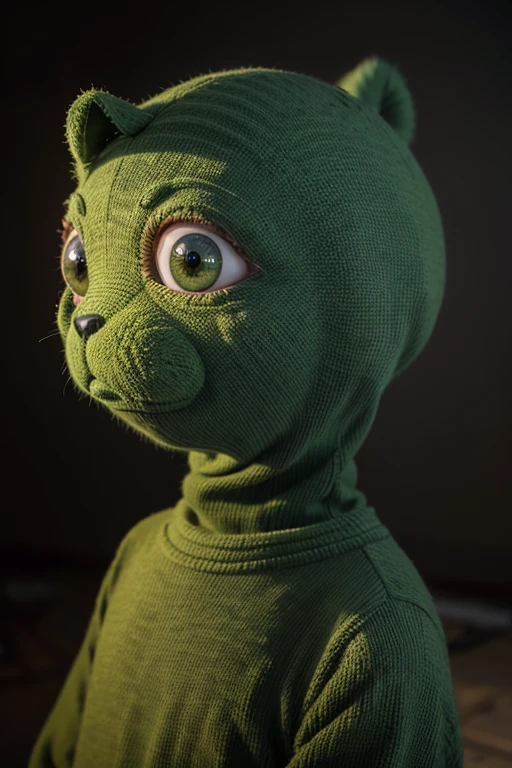 Ugly green creature