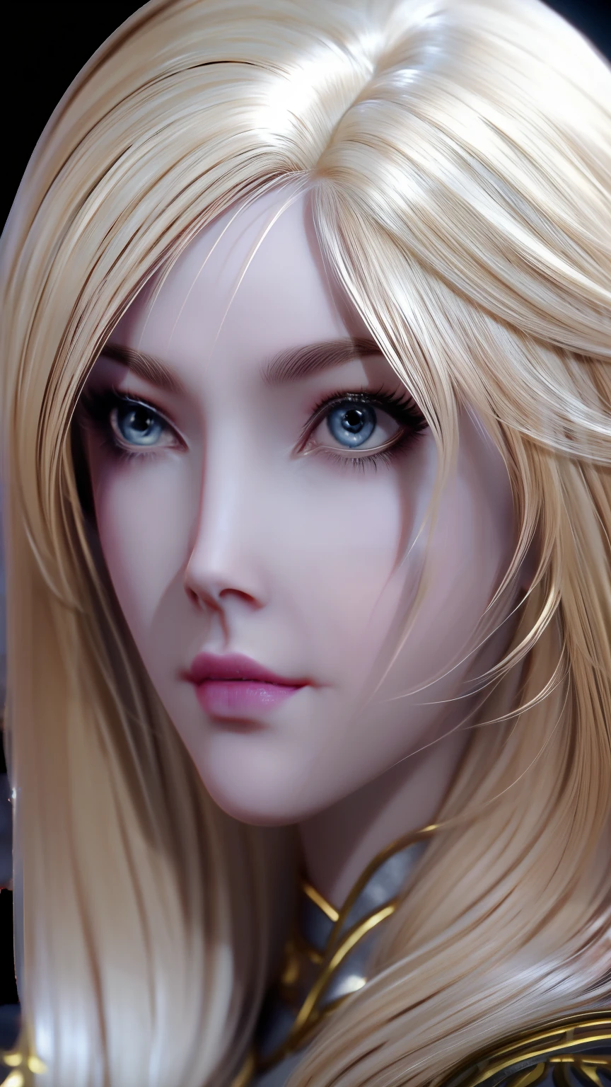 high quality, best quality, photo-realistic, raw-photo, realistic, ultra realistic 8k cg, ultra-detailed, High definition, masterpiece, 1girl, long hair, blonde hair, blue eyes, detaile face and eyes, close-up, intricate details, detailed texture, finely detailed,