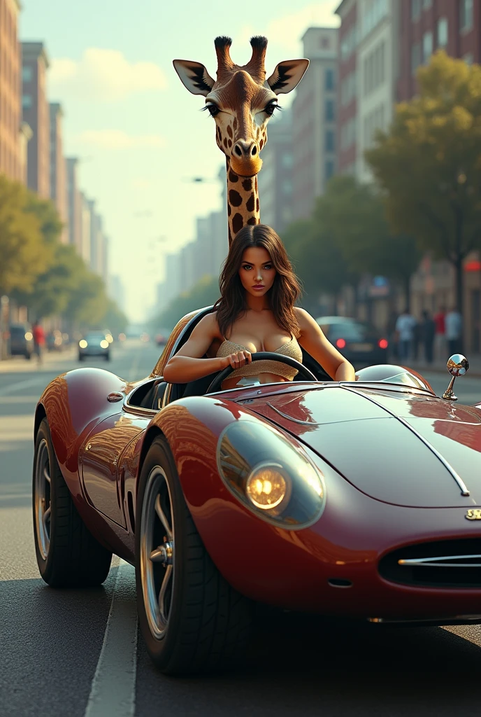 araffe in a car with a big ass ass ass ass ass ass ass ass ass ass ass ass, a stock photo by Randy Vargas, tumblr, arabesque, beautiful thick female, ifbb fitness body, fit curvy physique, muscular, thick body, 3 5 year brazilian mother, toned derriere, muscular girl, marischa becker