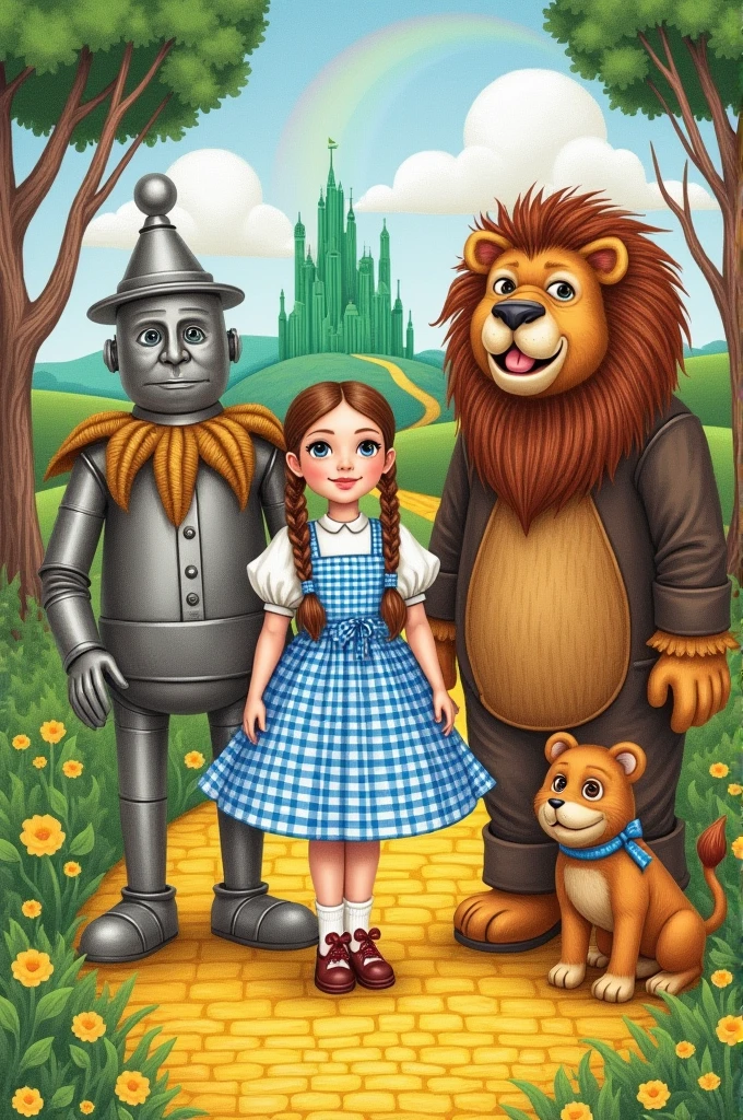 Wizard of Oz drawing to copy