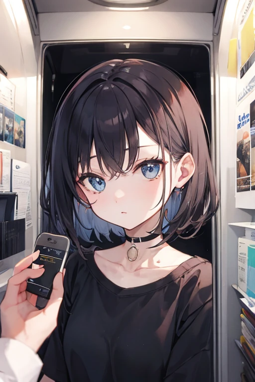 one person's、Silver hair、Shopping bags with groceries、White clothes、entrance、Taking off sandals、Putting a hand on the wall、Long Hair、beautiful、Very detailed、家のentrance、ponytail、マンションのentrance