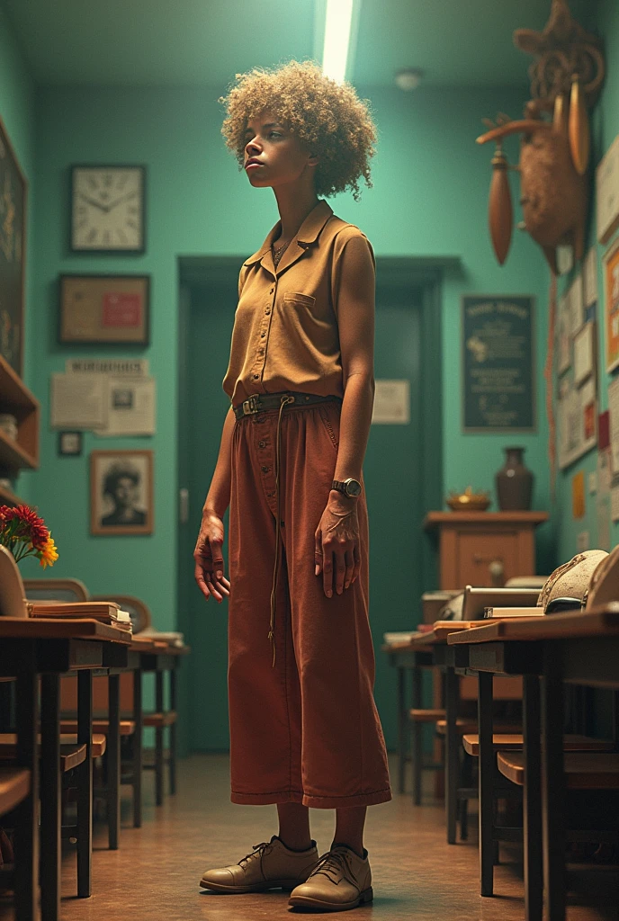 Pez is a teacher at paper school and is friends with none. She is a Band teacher and has no favorite student. Pez has a claw as a hand and stands at a height of 6'5".