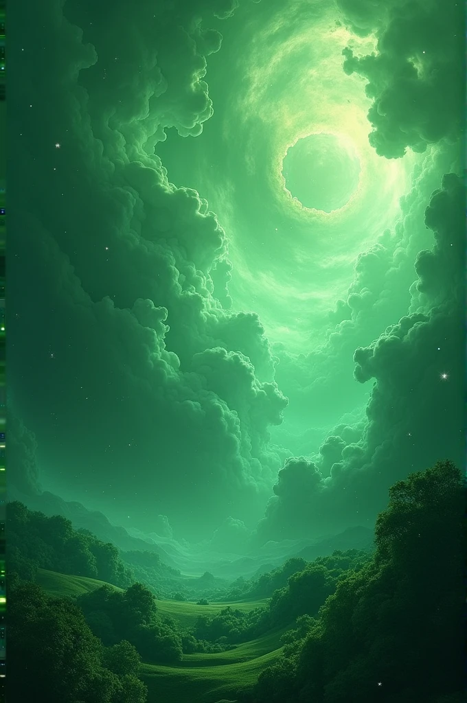 Space in green