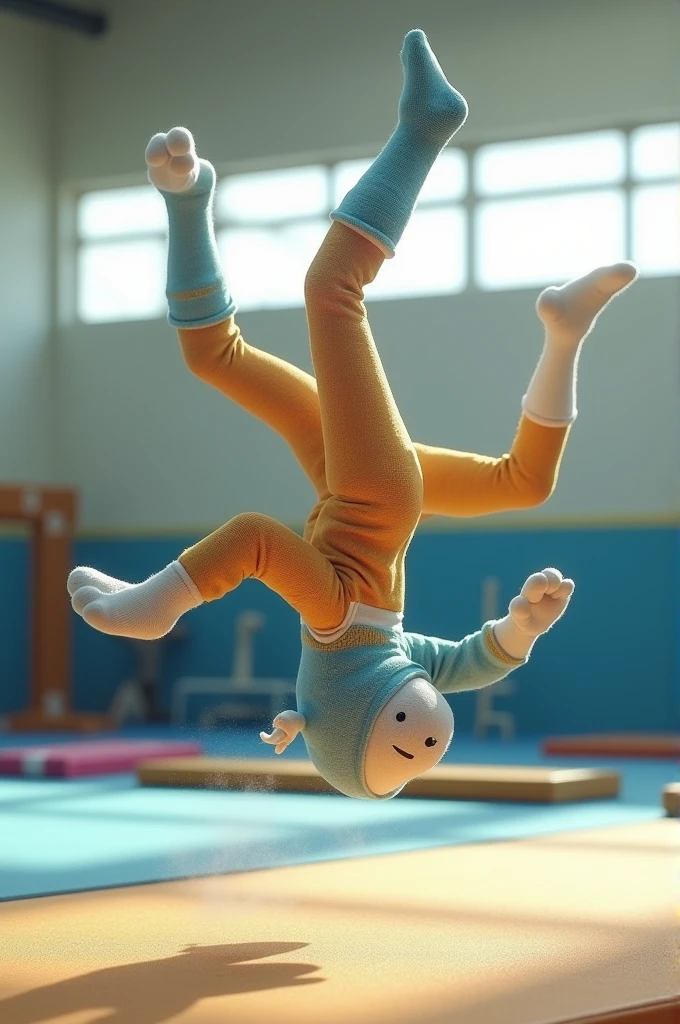 Little naked girls gymnastics