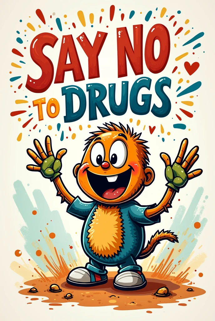 Doodle say no to drug