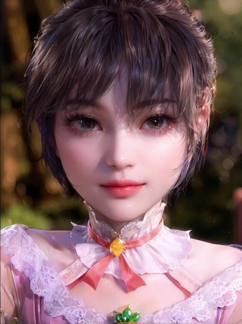 143
(20 year old woman), (surreal), (High level image quality), ((beautiful hairstyle 46)), ((short hair:1.46)), (breasted:1.1), (lipsticks)