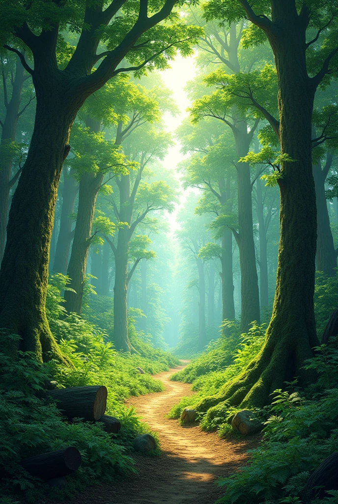Vary beautiful forests view