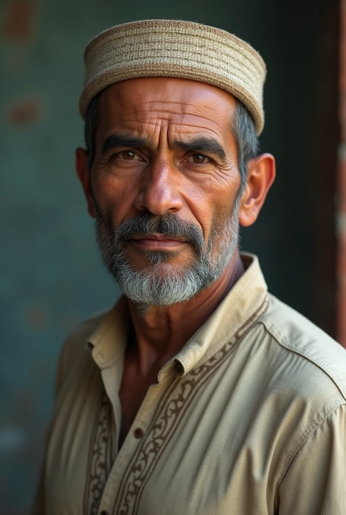 Normal karachi guy portrait anonymously