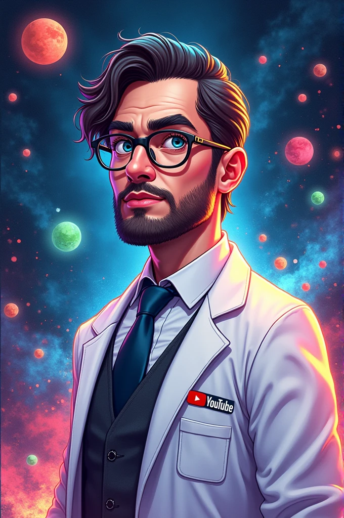 A YouTube logo on Physics Doctor