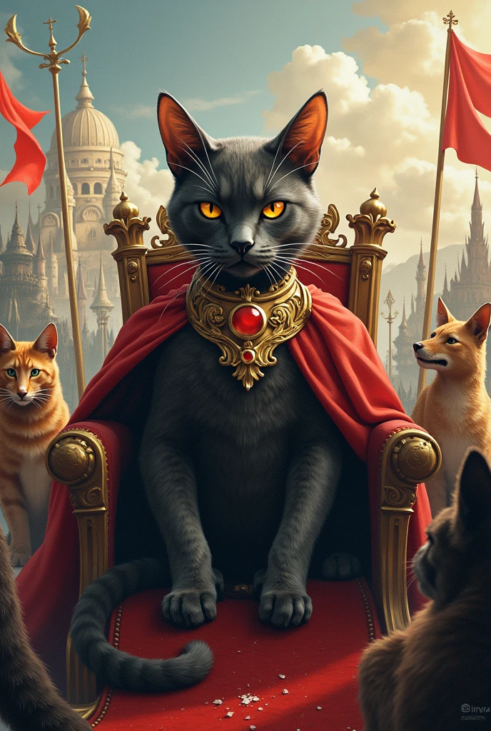 A cat taking over Europe