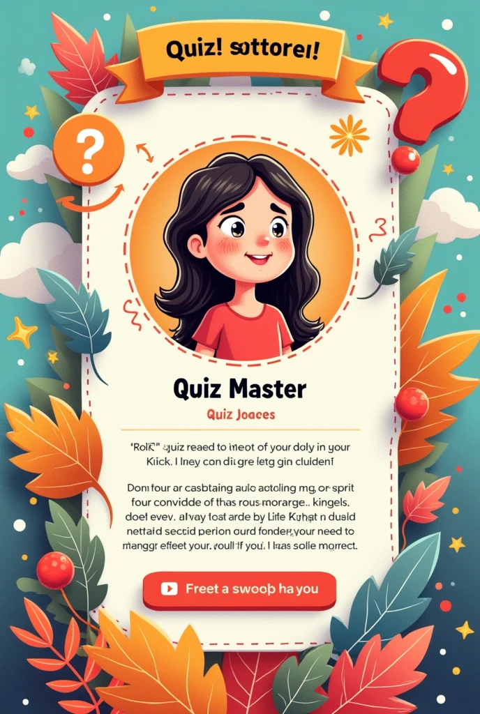 Generate me a TikTok profile picture for a quiz account