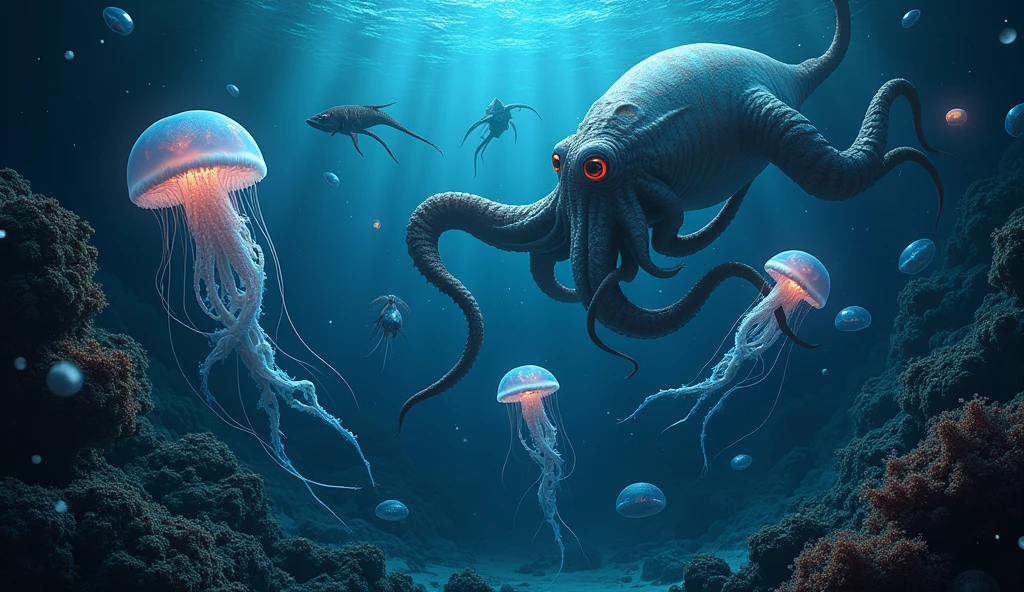 Deep-sea creatures