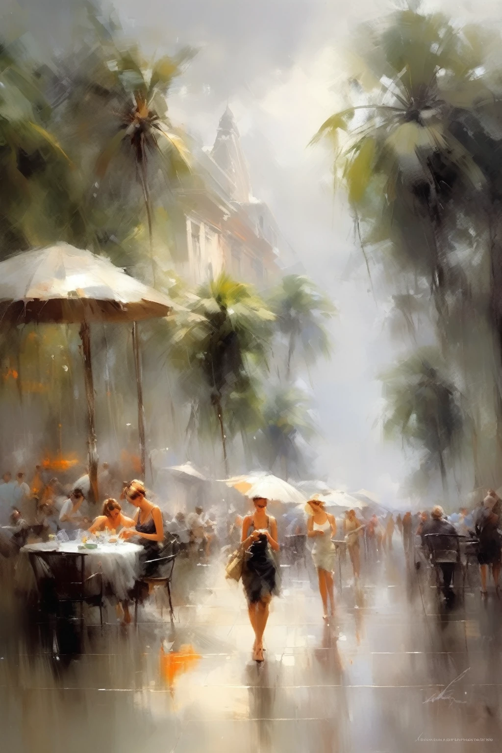 Willem Henraets Style - Busy Week. Tropical heat combined with heavy thunderstorms