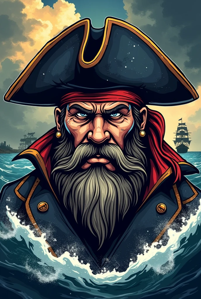 Men's Pirate Logo