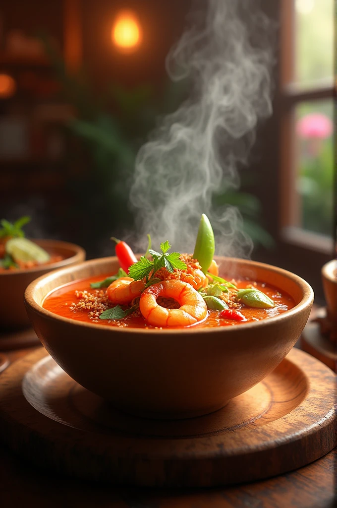 spicy prawn soup