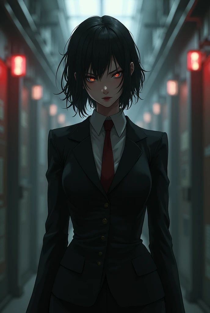 Yumeko Jabami, the symbol of the Umbrella Corps in the depths of Kakegurui: Compulsive Gambler, Resident Evil