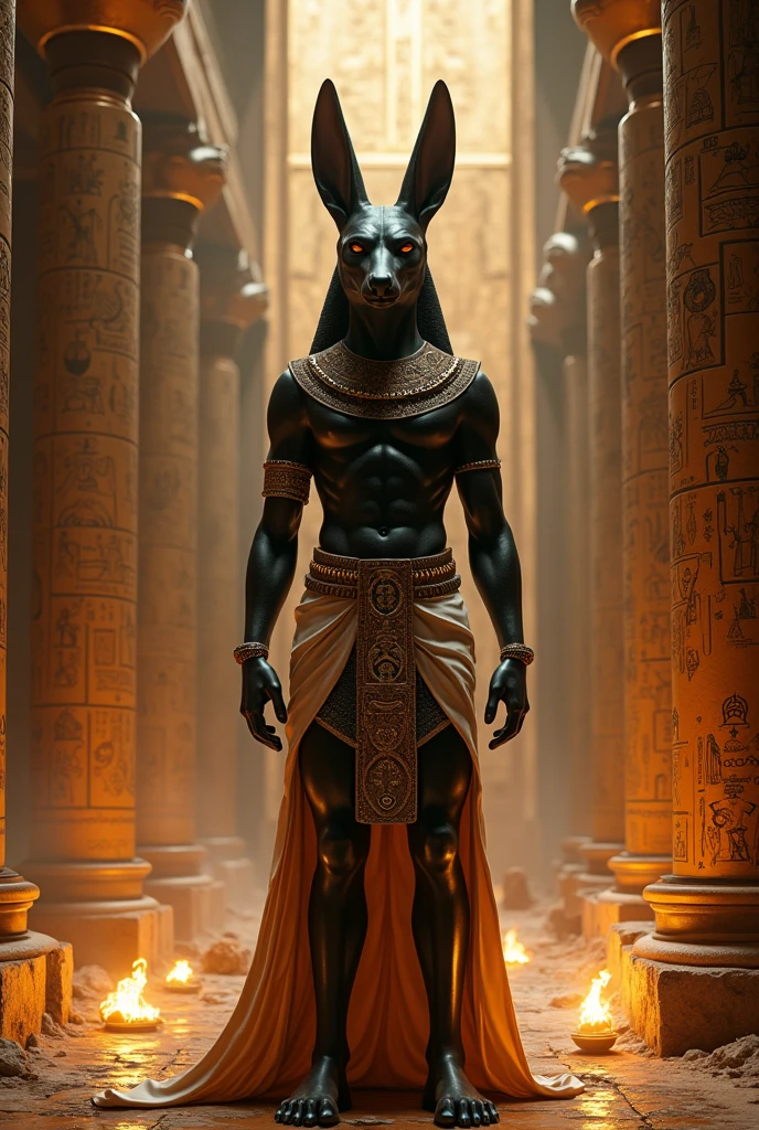 God Anubis aside