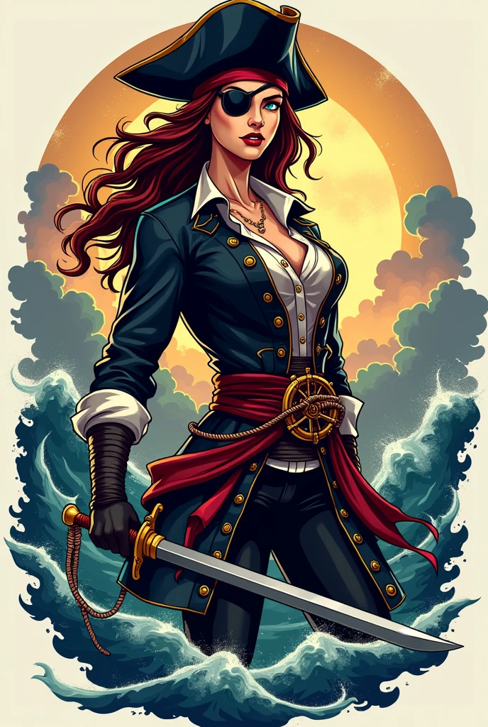 Women Pirate Logo