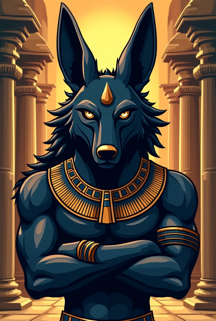 Anubis mascot logo