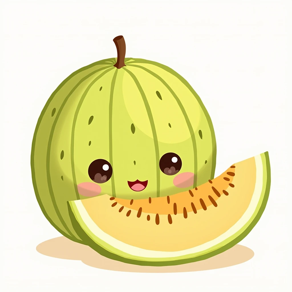 Melon
Fruit
Cute illustration