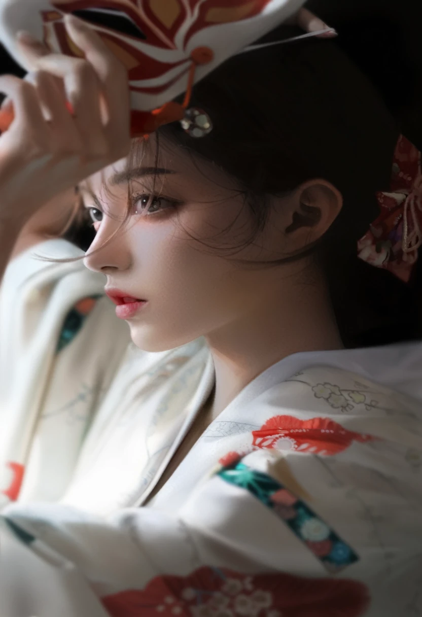 Nobuyoshi Araki woman in kimono，Wear a hat, Gurwitz-style artwork, generally, 优雅的Japanese women, Beautiful digital artwork, wear Kimono, Japanese women, wear Kimono, palace ， Girl in Han Dress, Japanese Model, Inspired by Yanjun Chen, Photographic portrait of a geisha, Gurwitz