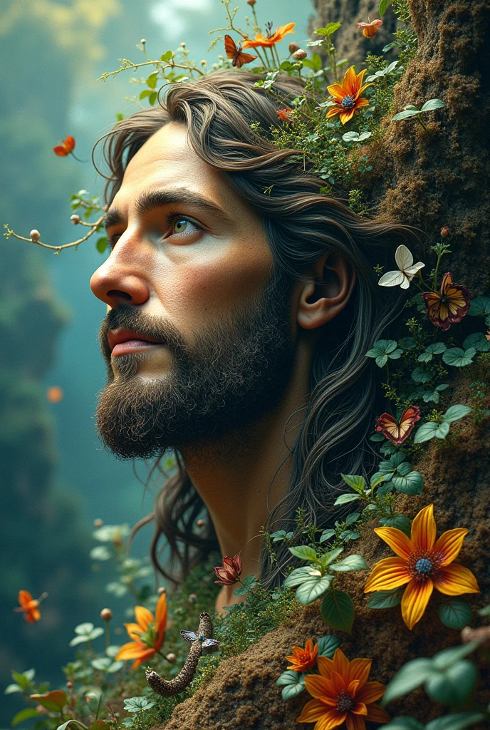 Diverse nature forming the image of Jesus