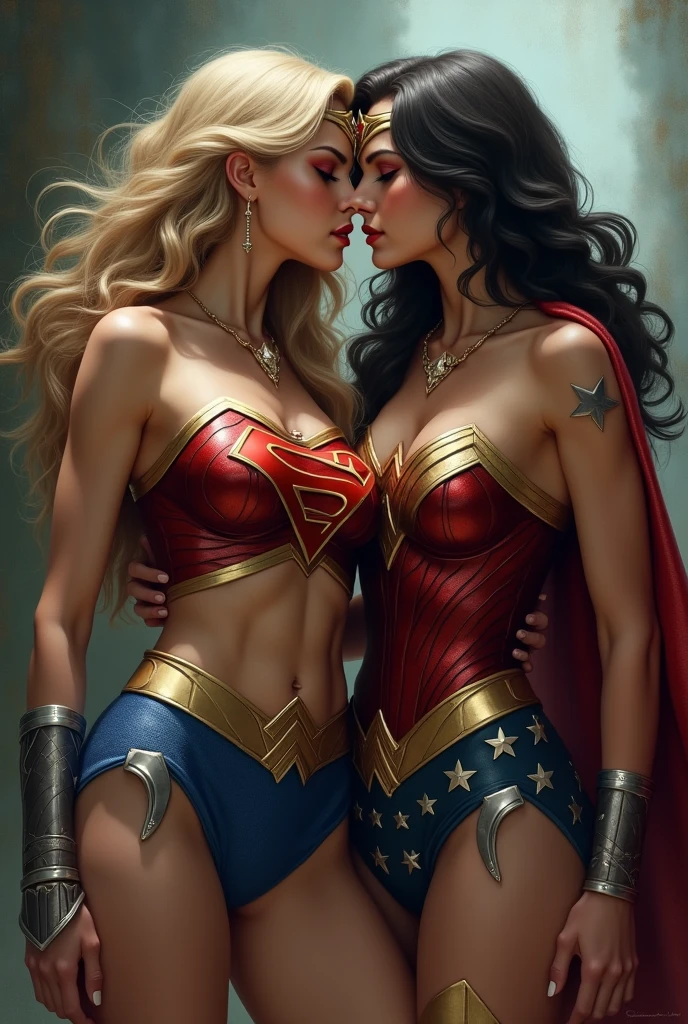 Supergirl and wonder woman got Hypnotized hot and sexy 