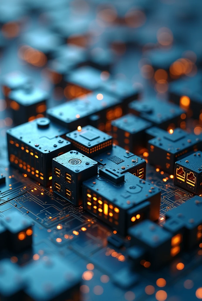 Hybrid network with wide area network miniature