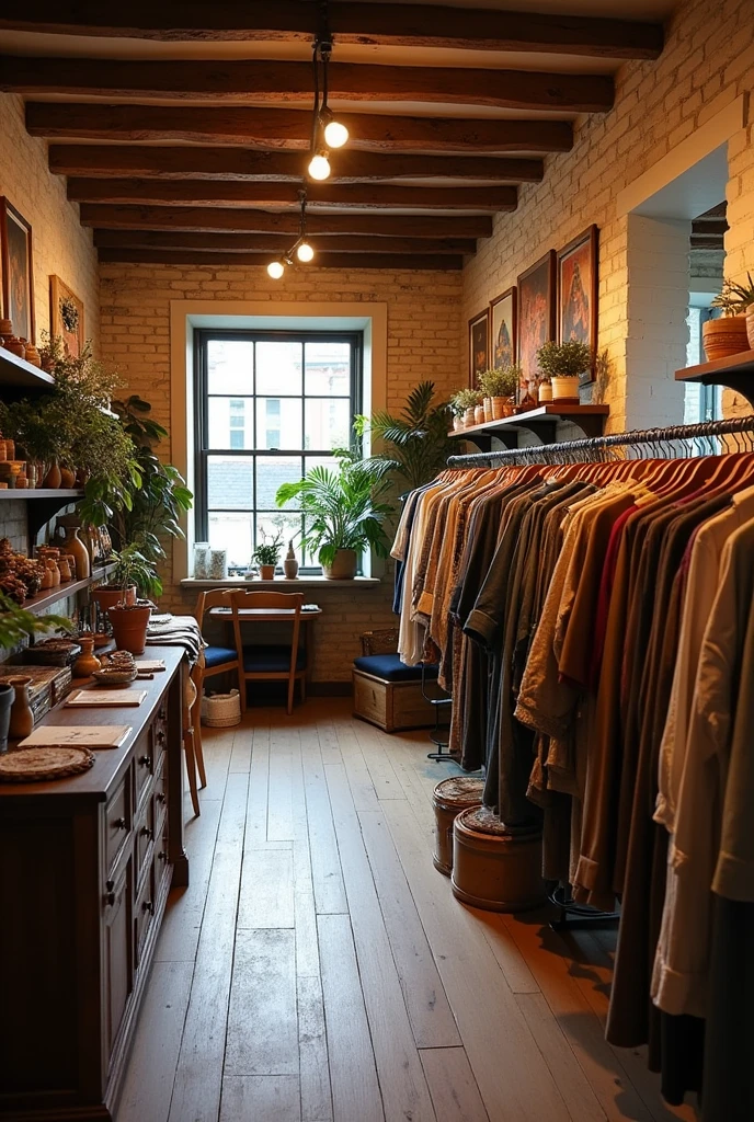 small clothing store.
so that the business feels more like a home