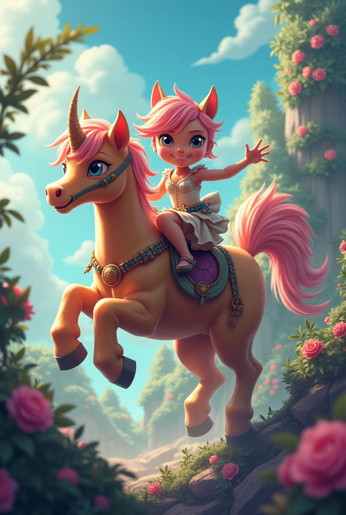 Ponygirl anim ride