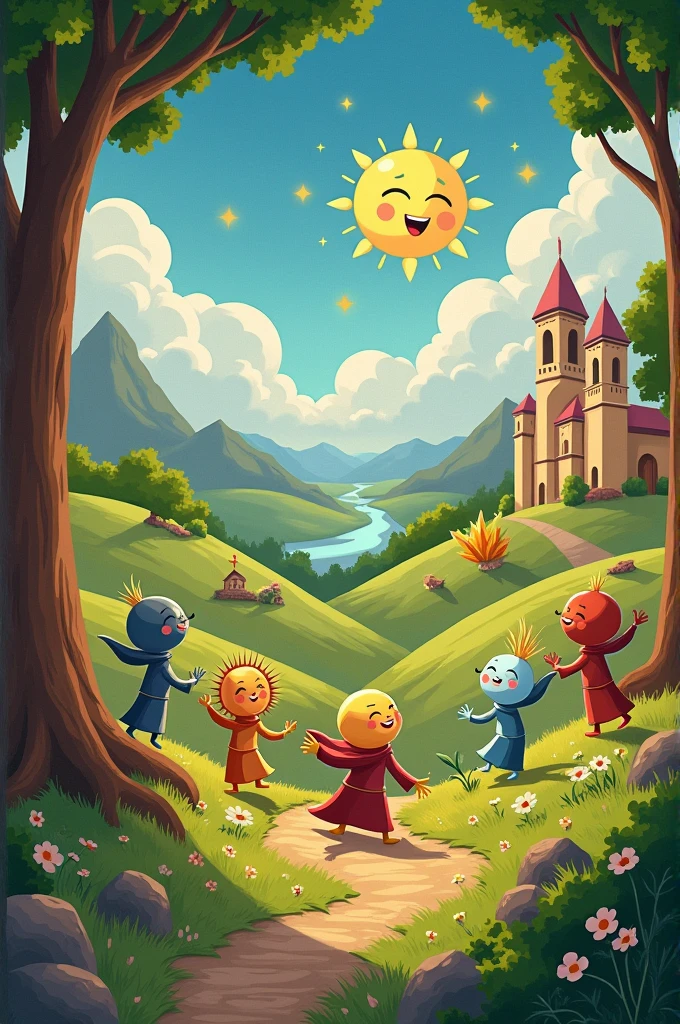 The Canticle of Creatures in Cartoons