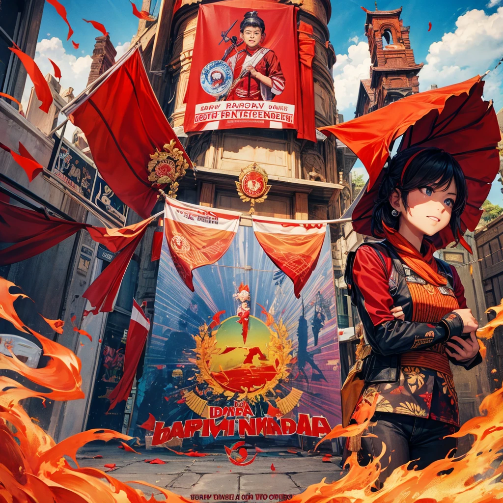 Indonesian Independence Day Poster